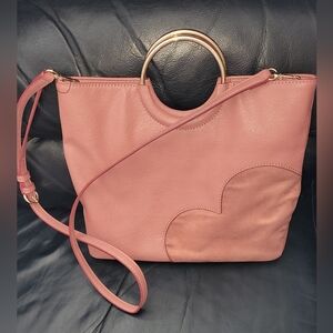 LC Lauren Conrad Pink Shoulder Bag